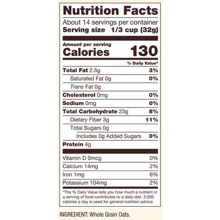 Bobs Red Mill Natural Foods Bob's Red Mill Instant Rolled Oats 16 oz. Bag, PK4 1371S164